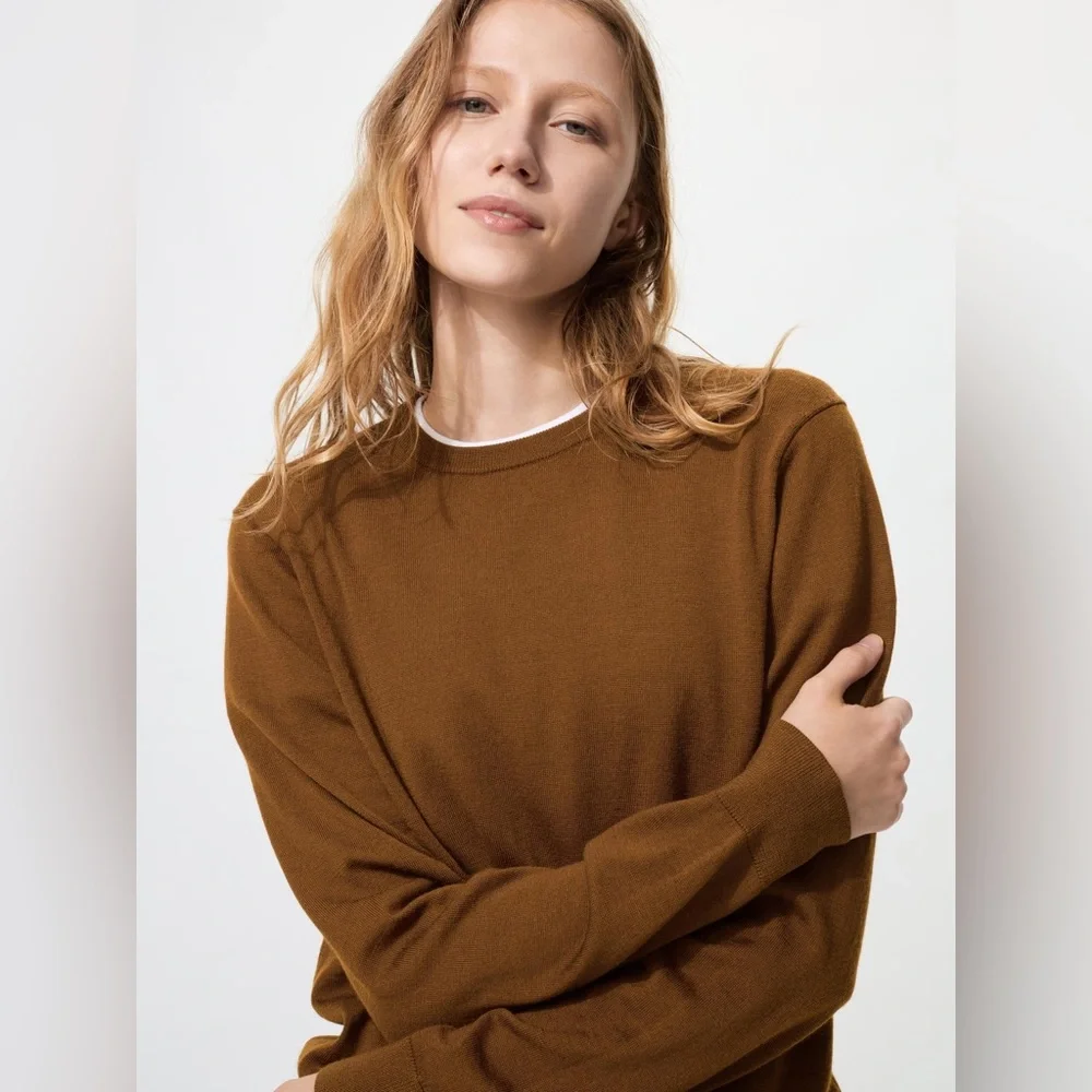 Uniqlo 100% Merino Wool Sweater - Picture 5 of 6